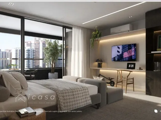 Apartamento com 142m² 2 quartos e 2 banheiros, à venda, no bairro Centro em São José dos Campos
