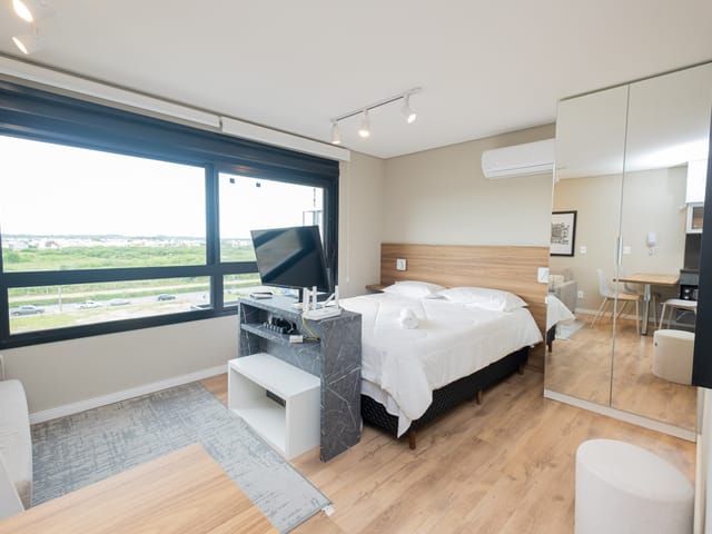 Apartamento com 40m² 1 quarto e 1 banheiro, à venda, no bairro Parque Una em Pelotas