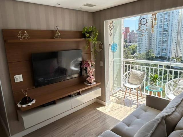 Apartamento com 56m² 2 quartos e 2 banheiros, à venda, no bairro Vila Andrade em São Paulo