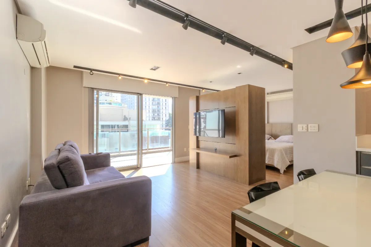 Apartamento para venda em Vila Nova Conceição com 1 quarto, 78m²