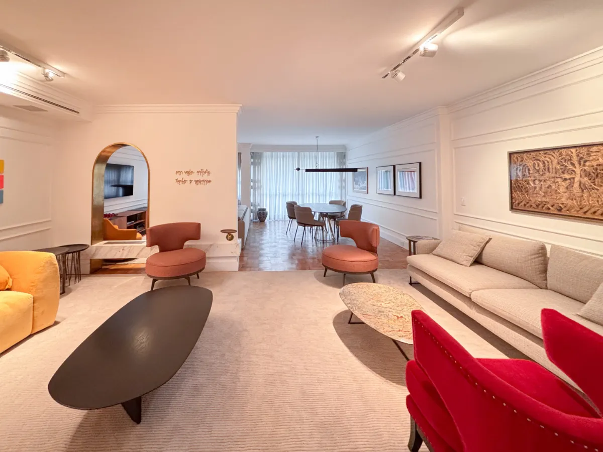 Apartamento para venda em Jardim América com 2 quartos, sendo 2 suítes, 190m²