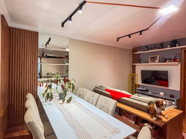Apartamento com 71m² 3 quartos e 1 banheiro, à venda, no bairro Jardim Carvalho em Ponta Grossa