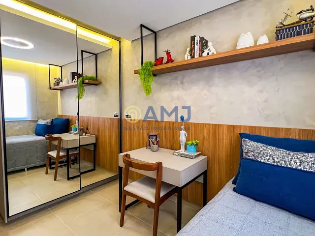 Apartamento 2 quartos e 1 banheiro, à venda, no bairro Parque Oeste Industrial em Goiânia