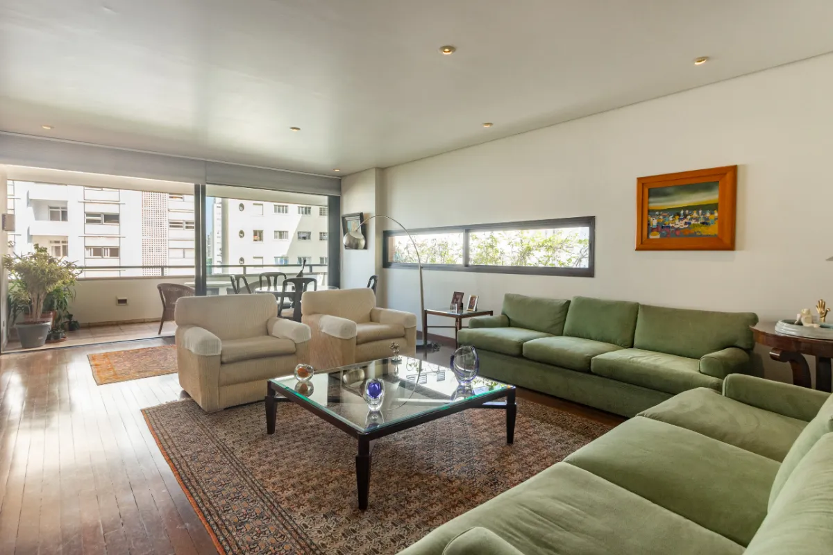 Apartamento para venda em Higienópolis com 3 quartos, sendo 2 suítes, 232m²