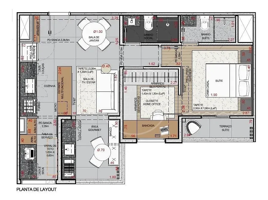 Apartamento, 2 quartos, 59 m² - Foto 30