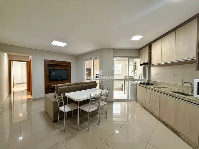 Apartamento com 98m² 2 quartos e 2 banheiros, para alugar, no bairro Zona 07 em Maringá