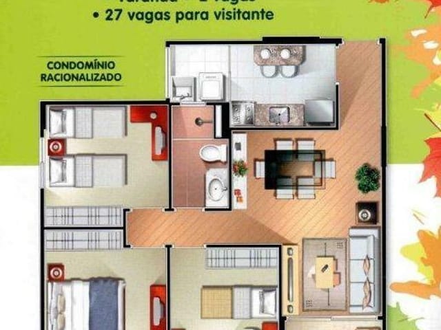 Foto do Apartamento - Apartamento residencial para locação, Jardim América, São José dos Campos. | INDEPENDENCE NEGOCIOS IMOBILIARIOS LTDA