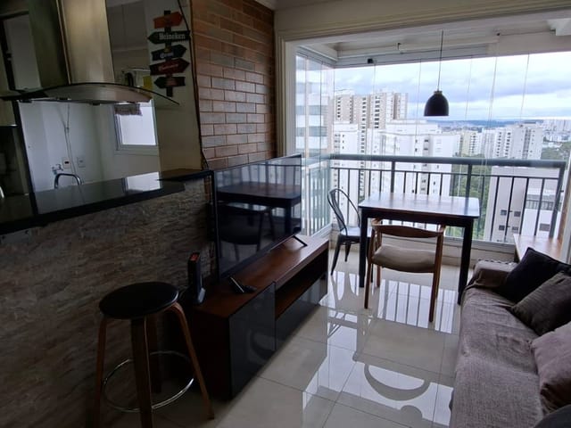 Apartamento com 51m² 2 quartos e 1 banheiro, para alugar, no bairro Vila Andrade em São Paulo