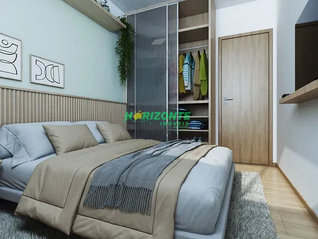 Apartamento com 4126m² 2 quartos e 1 banheiro, à venda, no bairro Parque dos Ipês em São José dos Campos