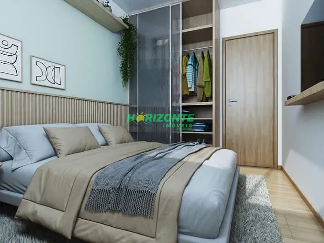 Apartamento com 4126m² 2 quartos e 1 banheiro, à venda, no bairro Parque dos Ipês em São José dos Campos