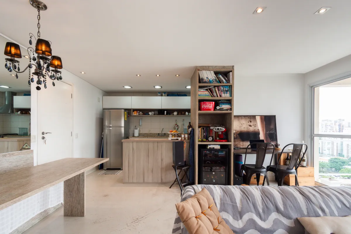 Apartamento para venda em Jardim Luzitania com 2 quartos, sendo 1 suíte, 55m²