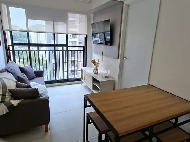Apartamento com 38m² 2 quartos e 1 banheiro, para alugar, no bairro Vila Andrade em São Paulo