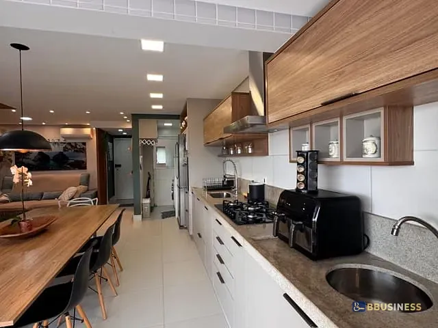 Apartamento 3 quartos e 2 banheiros, para alugar, no bairro Centro em Bertioga