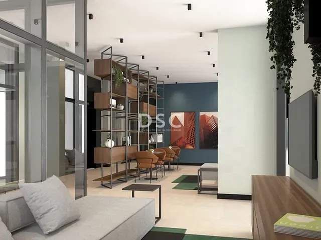 Apartamento 2 quartos e 1 banheiro, à venda, no bairro Centro em Curitiba