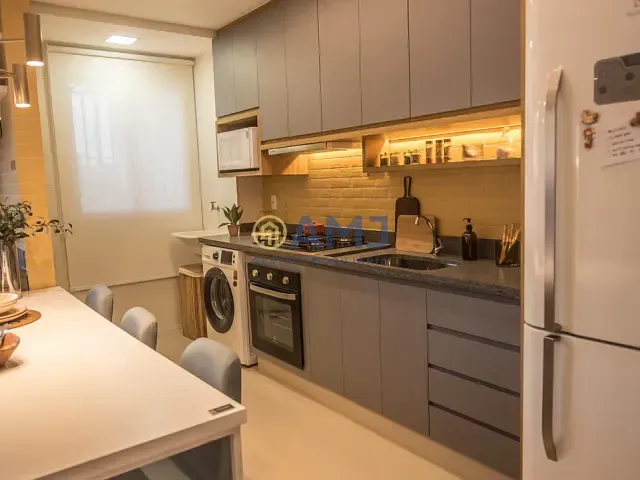 Apartamento 3 quartos e 4 banheiros, à venda, no bairro Vila Rosa em Goiânia