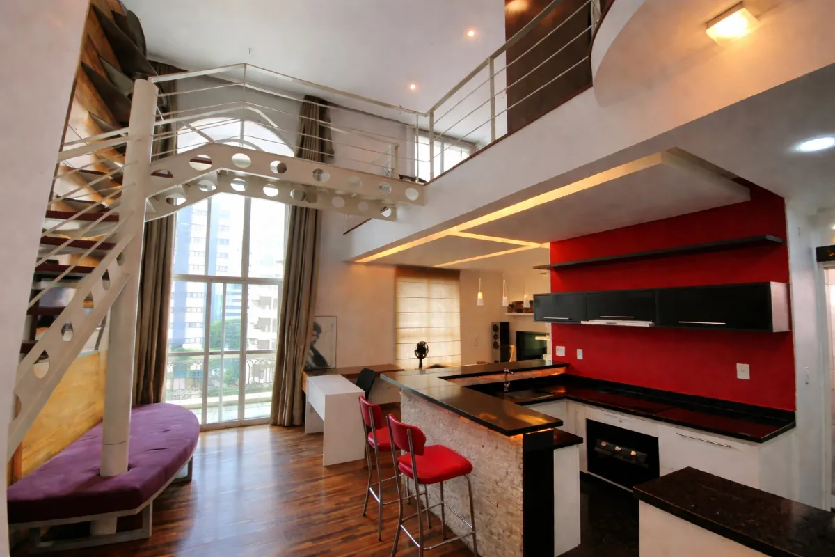 Duplex para venda em Campo Belo com 1 quarto, sendo 1 suíte, 75m²