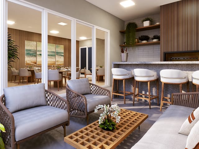 Apartamento com 71m² 2 quartos e 1 banheiro, à venda, no bairro Parque das Nações em Pindamonhangaba