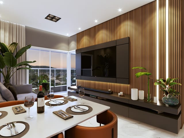 Apartamento com 71m² 2 quartos e 1 banheiro, à venda, no bairro Parque das Nações em Pindamonhangaba