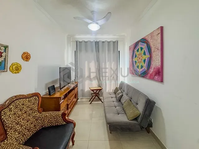 Apartamento 1 quarto e 1 banheiro, à venda, no bairro Tombo em Guarujá