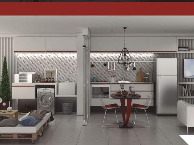Foto do Apartamento - Apartamento à venda 1 Quarto, 1 Suite, 1 Vaga, 36M², Jardim Aquarius, São José dos Campos - SP | Edifício Moriah | RUSSI IMÓVEIS