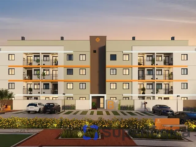 Apartamento 2 quartos e 1 banheiro, à venda, no bairro Hauer em Curitiba