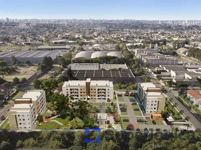 Apartamento 2 quartos e 1 banheiro, à venda, no bairro Hauer em Curitiba