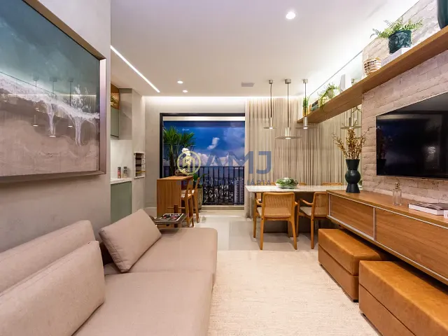 Apartamento 2 quartos e 2 banheiros, à venda, no bairro Setor Marista em Goiânia