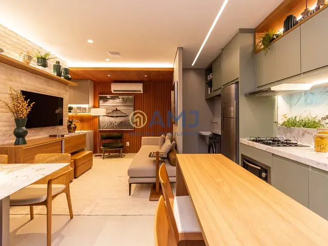 Apartamento 2 quartos e 2 banheiros, à venda, no bairro Setor Marista em Goiânia