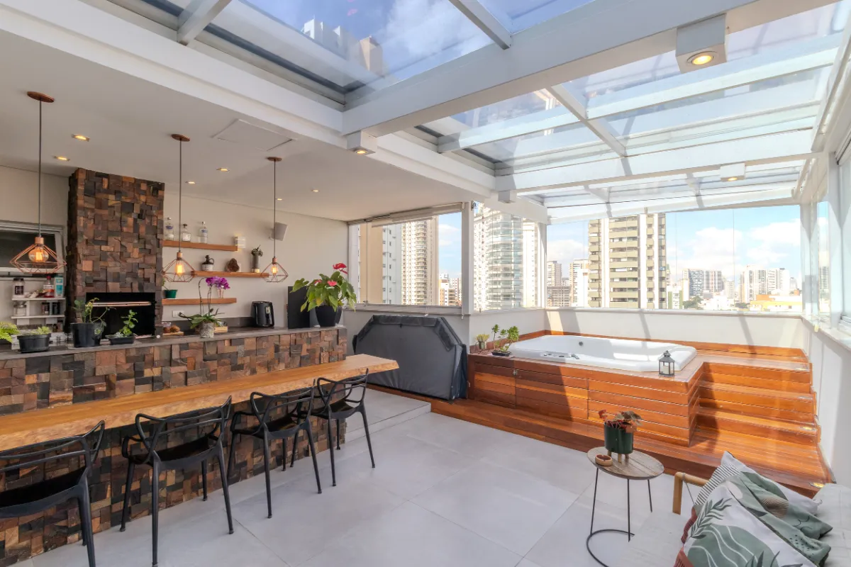 Apartamento para venda em Chácara Klabin com 2 quartos, sendo 2 suítes, 136m²