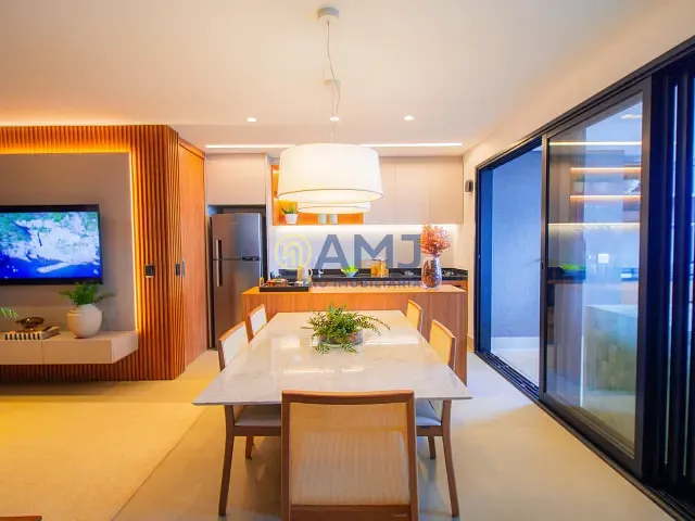 Apartamento 3 quartos e 3 banheiros, à venda, no bairro Setor Bueno em Goiânia