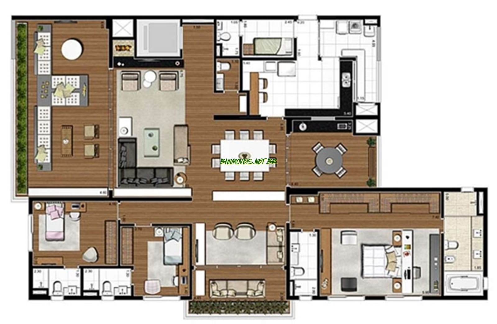 Apartamento, 4 quartos, 275 m² - Foto 12