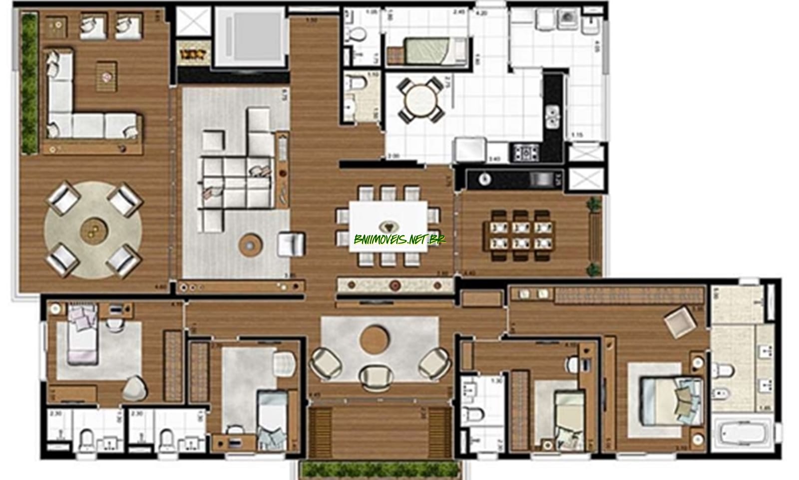 Apartamento, 4 quartos, 275 m² - Foto 14