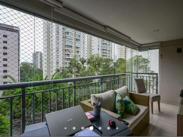 Apartamento com 87m² 2 quartos e 3 banheiros, para alugar, no bairro Vila Andrade em São Paulo
