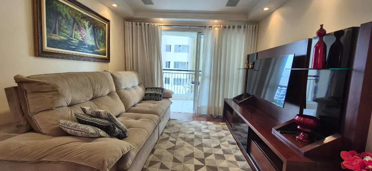 Apartamento para venda em Vila Gumercindo com 3 quartos, sendo 1 suíte, 85m²