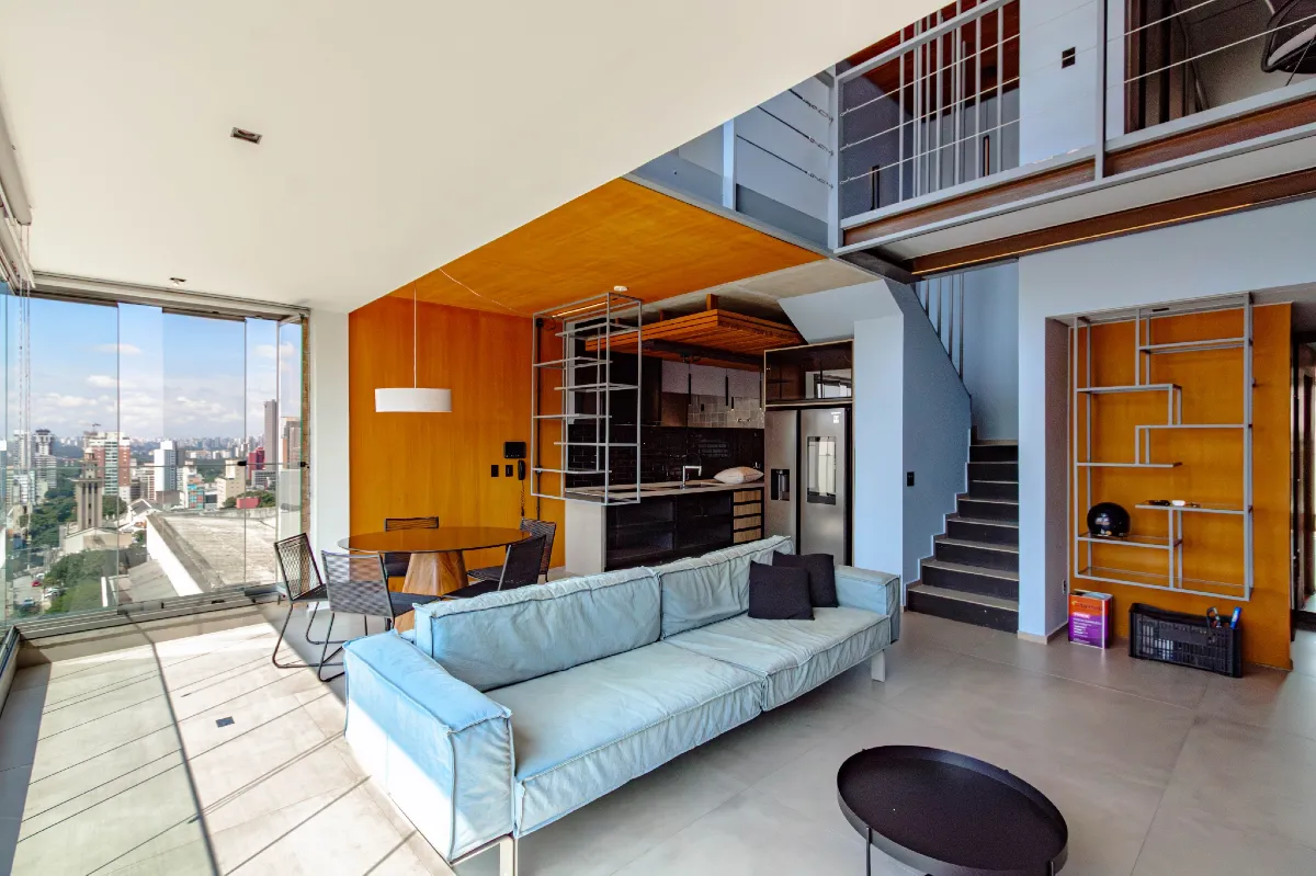 Duplex para venda em Pinheiros com 1 quarto, sendo 1 suíte, 108m²