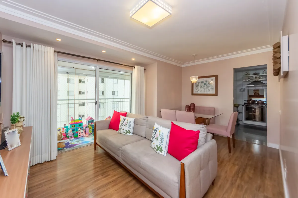 Apartamento para venda em Vila Monte Alegre com 3 quartos, sendo 1 suíte, 81m²