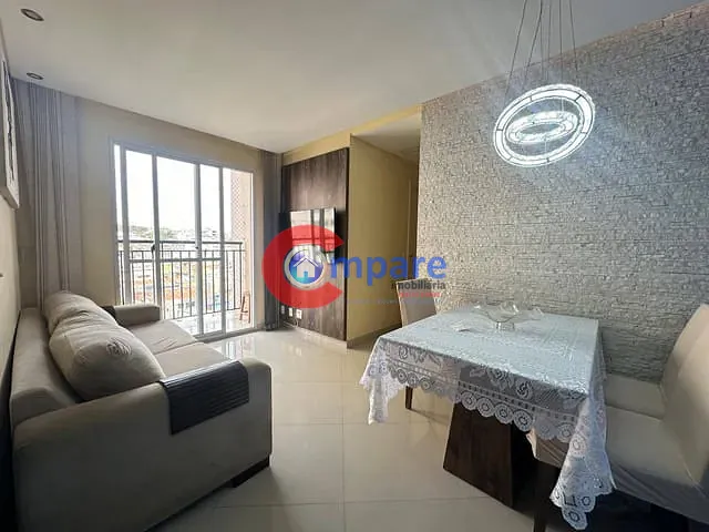 Apartamento com 57m² 3 quartos e 1 banheiro, à venda, no bairro Cocaia em Guarulhos
