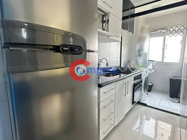 Apartamento com 57m² 3 quartos e 1 banheiro, à venda, no bairro Cocaia em Guarulhos