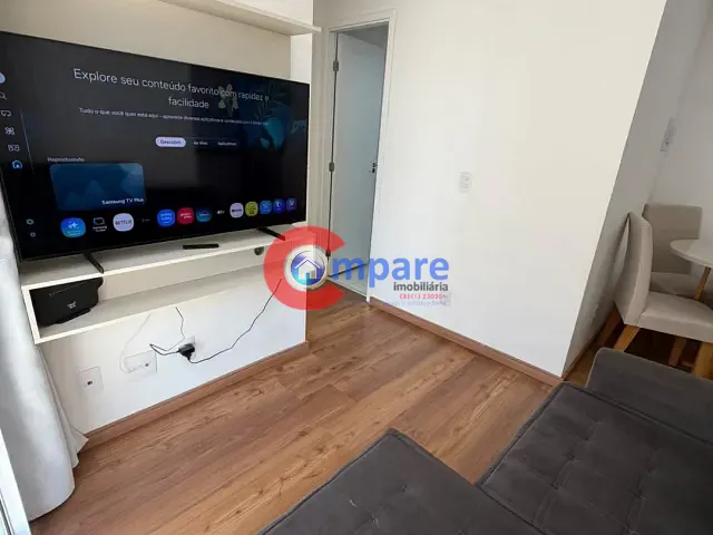 Apartamento com 44m² 2 quartos e 1 banheiro, para alugar, no bairro Picanço em Guarulhos