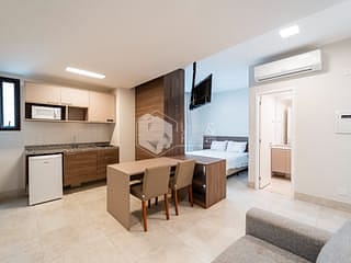 Foto do Apartamento-Apartamento tipo para venda em Centro com 1 quarto, sendo 1 suíte, 35m²