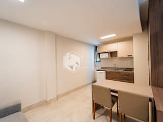 Foto do Apartamento-Apartamento tipo para venda em Centro com 1 quarto, sendo 1 suíte, 35m²