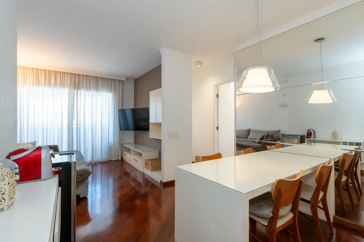 Apartamento para venda em Brooklin Paulista com 2 quartos, sendo 2 suítes, 80m²