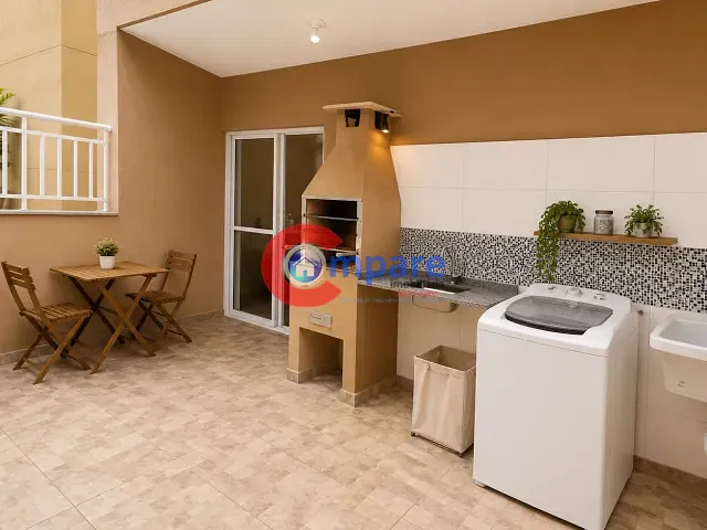 Apartamento 2 quartos e 2 banheiros, à venda, no bairro Jardim São Domingos em Guarulhos