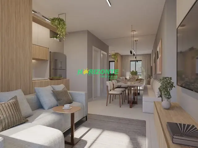 Apartamento com 66m² 3 quartos e 2 banheiros, à venda, no bairro Palmeiras de São José em São José dos Campos