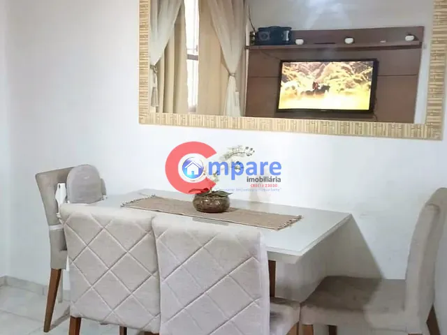 Apartamento com 53m² 2 quartos e 1 banheiro, à venda, no bairro Vila Alzira em Guarulhos