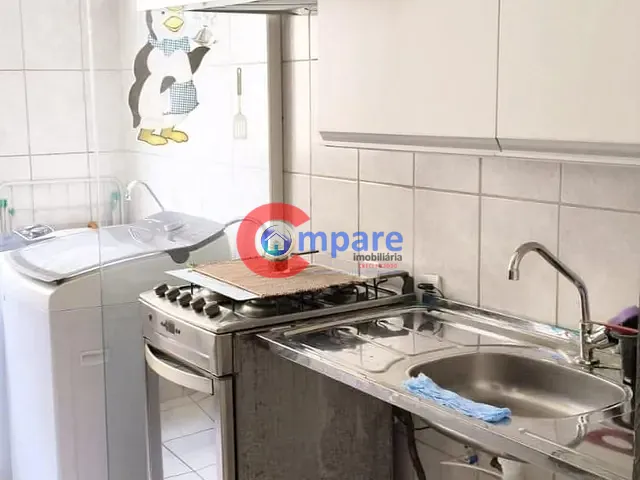Apartamento com 53m² 2 quartos e 1 banheiro, à venda, no bairro Vila Alzira em Guarulhos