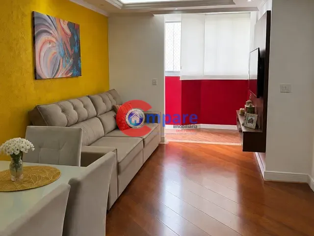Apartamento 3 quartos e 2 banheiros, à venda, no bairro Macedo em Guarulhos