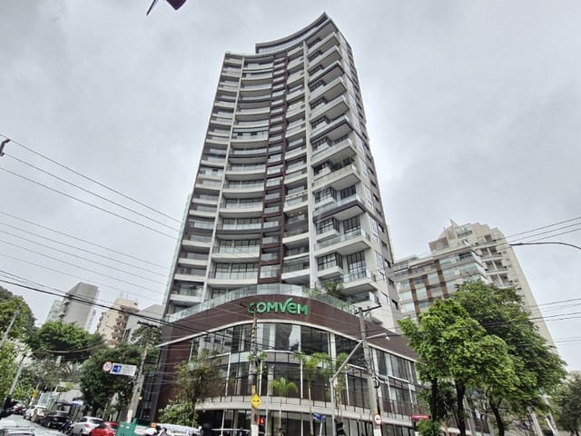 Foto do Apartamento - Apartamento tipo para venda em Indianópolis com 1 quarto, sendo 1 suíte, 37m² | Lares e Andares Imóveis