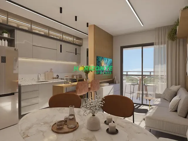Apartamento com 54m² 2 quartos e 2 banheiros, à venda, no bairro Palmeiras de São José em São José dos Campos