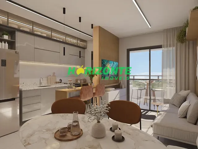 Apartamento com 54m² 2 quartos e 2 banheiros, à venda, no bairro Palmeiras de São José em São José dos Campos